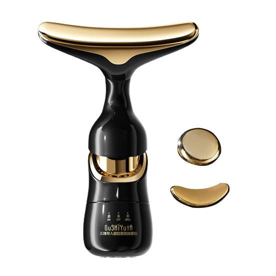 Masajeador Facial LiftPro™ 3 en 1 – Reduce Arrugas y Eleva tu Piel al Instante