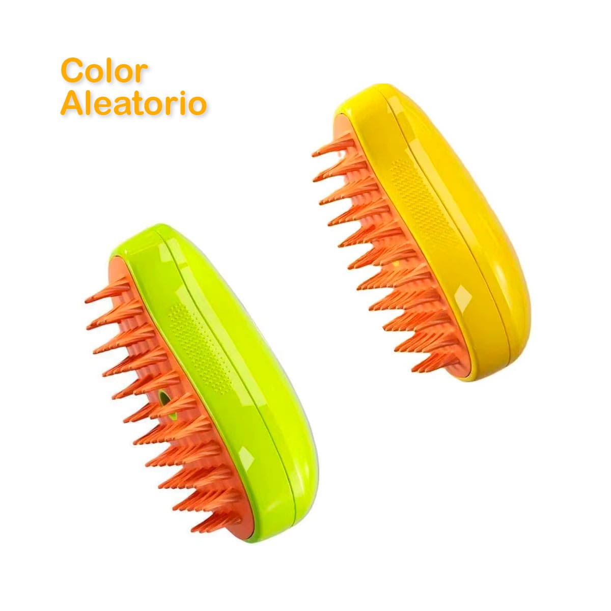 Cepillo Quitapelos con Vapor y Masaje para Perros y Gatos.